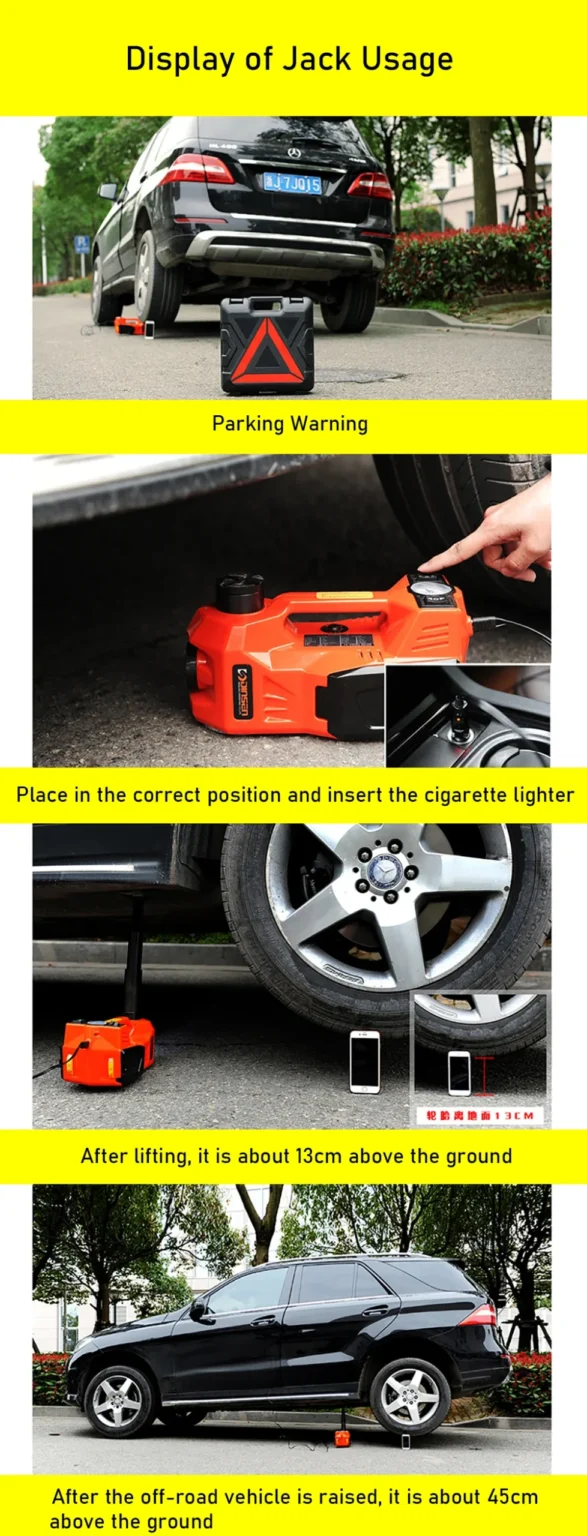 Emergency LED Light In Use